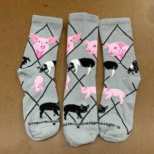 Pig Socks - 12 Pair